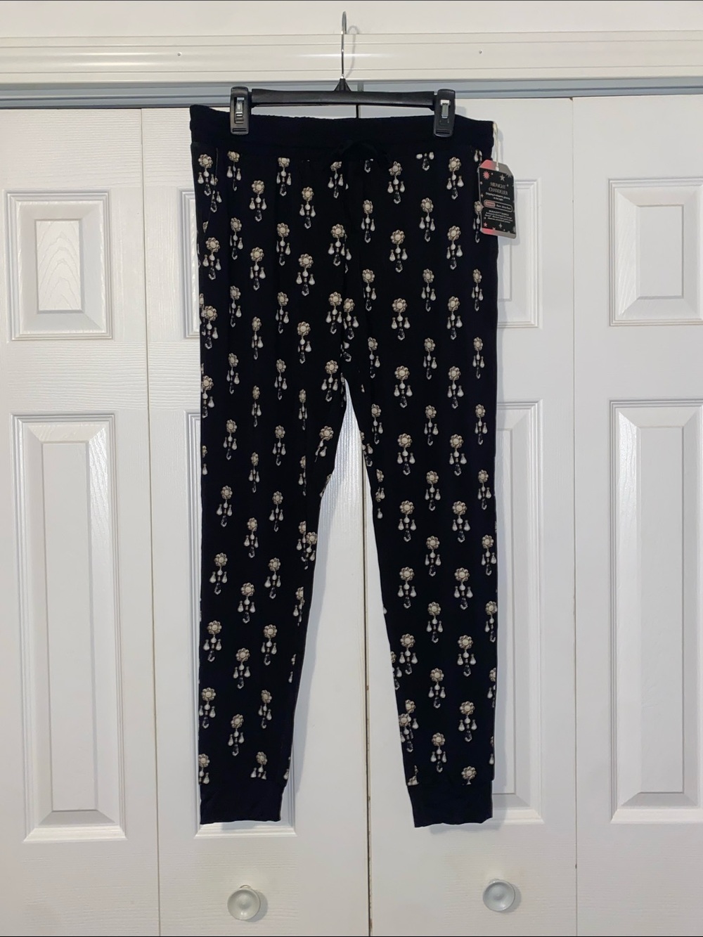 Bomb Party Obsidia Lounge Reveal Joggers Midnight Chandelier Medium M